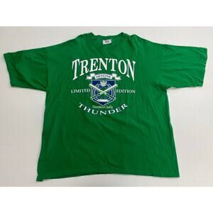 VTG 1994 Dodger USA MLB Trenton Thunder baseball team graphic t-shirt XXL